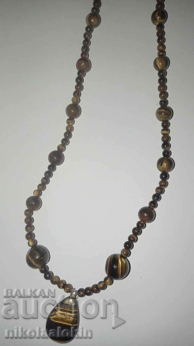 Tiger's eye - necklace / necklace