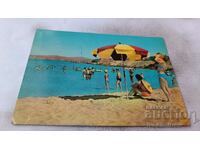 Carte poștală Kiten Vedere de la plajă 1962