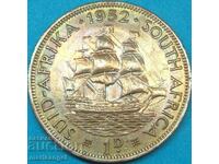 South Africa 1 Penny 1952 George VI UNC 16000 pcs!