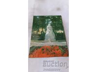 Postcard Velingrad Monument to Vela Peeva 1979