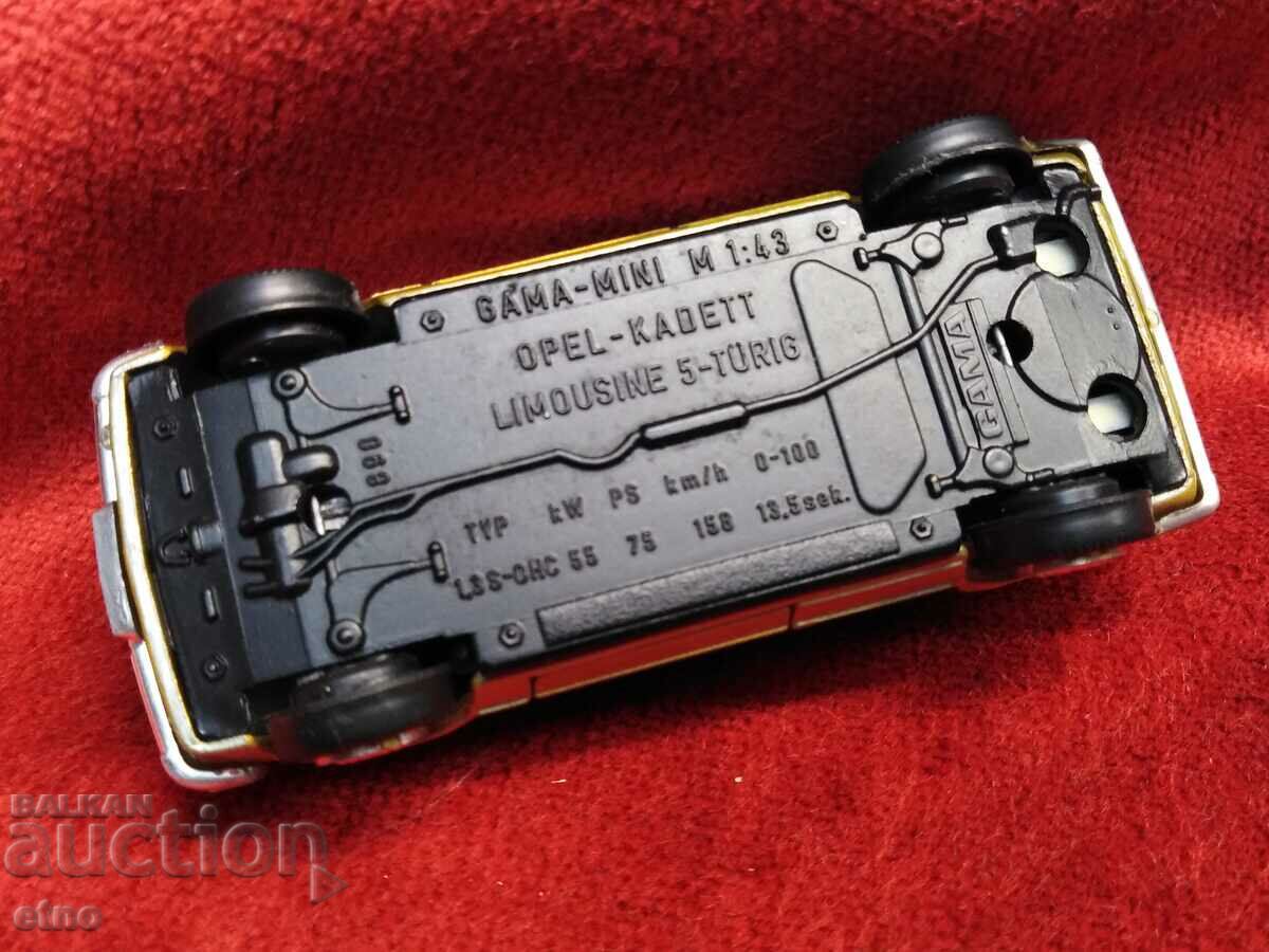 OPEL KADETT, GAMA-MINI, SOCIAL TOY, TOYS - 5 OPEL KADETT, GAMA-MINI, SOCIAL TOY, TOYS - 5