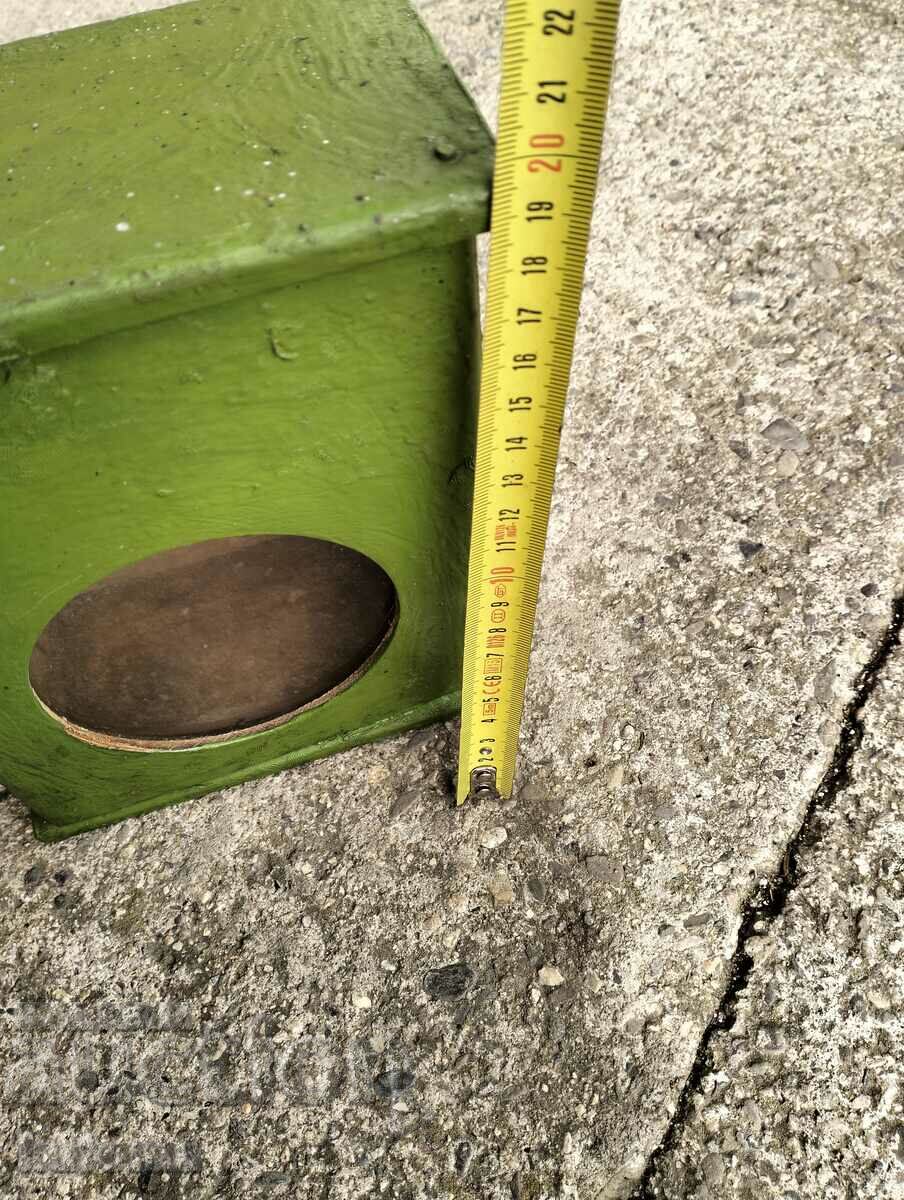 Δημοπρασία Παλιό ξύλινο κουτί ρολογιών