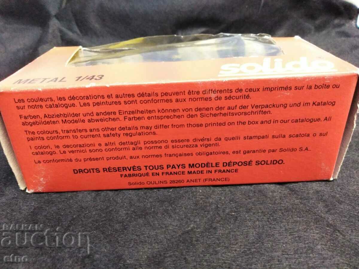 Auction PORSCHE 935, SOLIDO France, SOC toy, toys Auction PORSCHE 935, SOLIDO France, SOC toy, toys