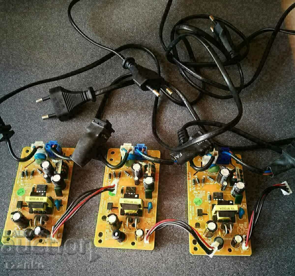 Power boards -> 3 pcs.