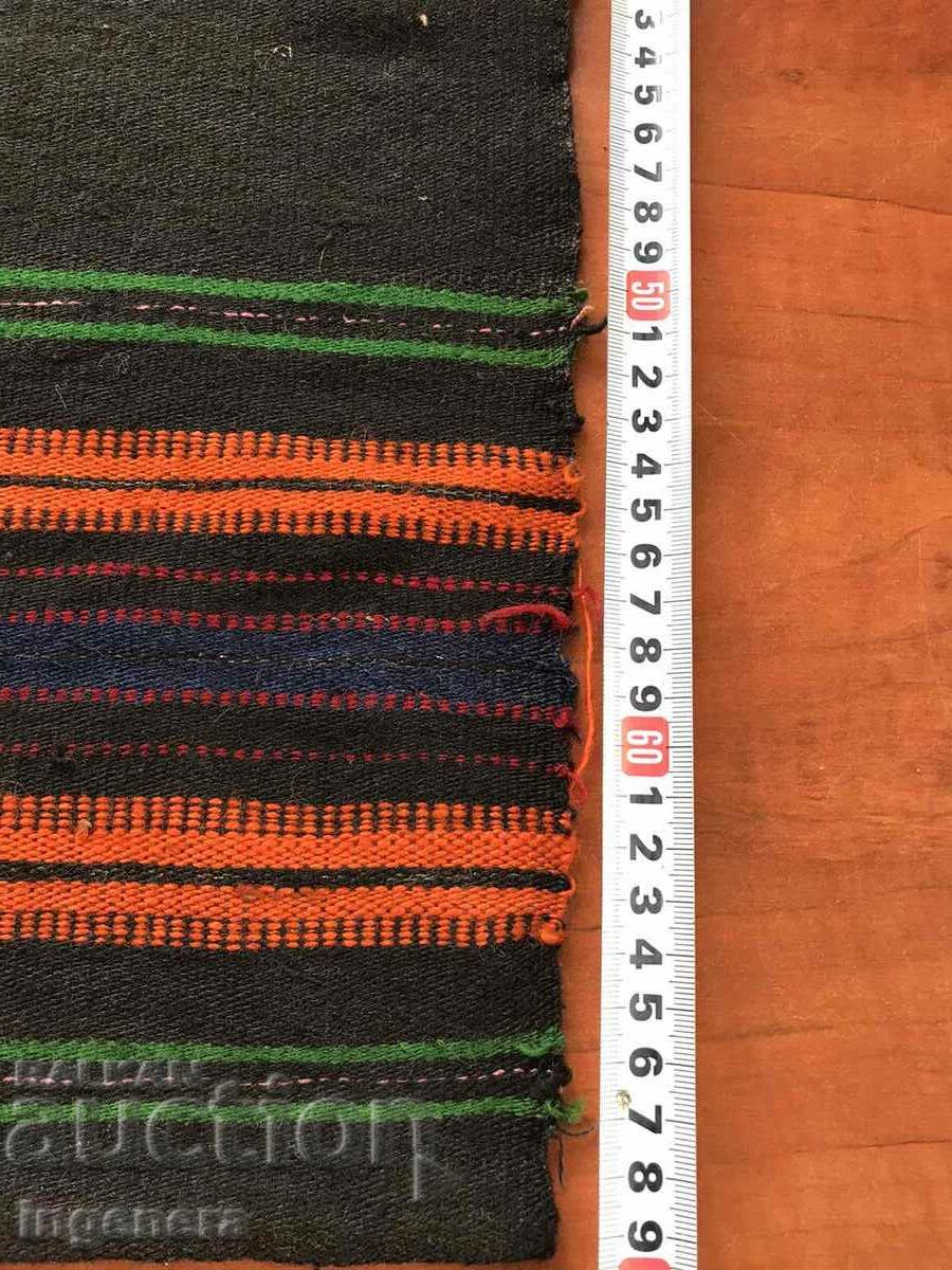 Delivery of ANTIQUE ETHNIC WOVEN WOOL APRON Delivery of ANTIQUE ETHNIC WOVEN WOOL APRON