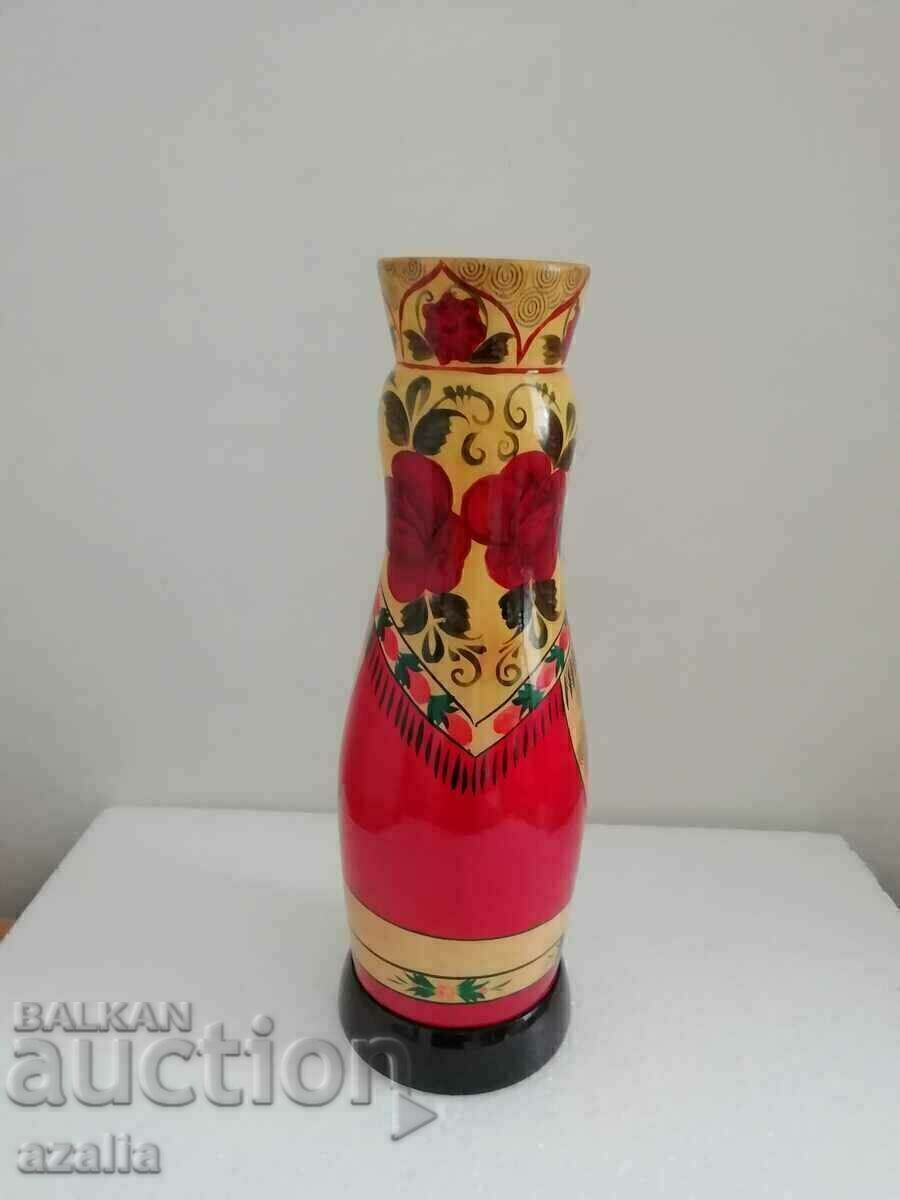 Ρωσική αυθεντική matryoshka για μπουκάλι με τιμή 64.00 BGN | € 32.72