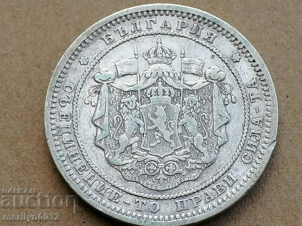 Delivery of Coin 2 BGN 1882 Principality of Bulgaria silver Delivery of Coin 2 BGN 1882 Principality of Bulgaria silver
