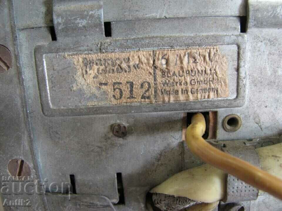 50's Car Radio - BLAUPUNKT Germany - 6 50's Car Radio - BLAUPUNKT Germany - 6