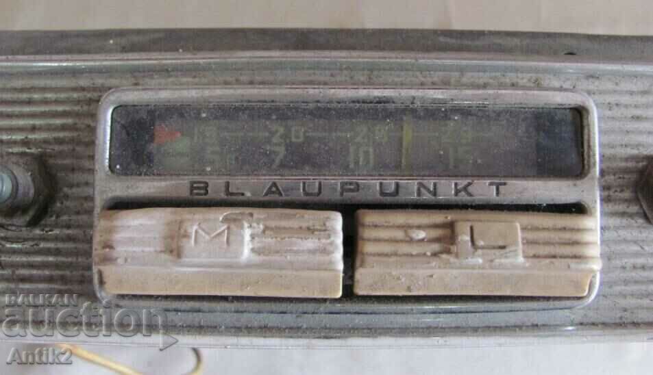 50's Car Radio - BLAUPUNKT Germany - 6 50's Car Radio - BLAUPUNKT Germany - 6