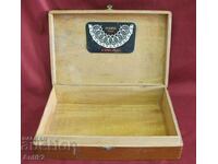 40's Wooden Cigar Box - COHIBA HABANA