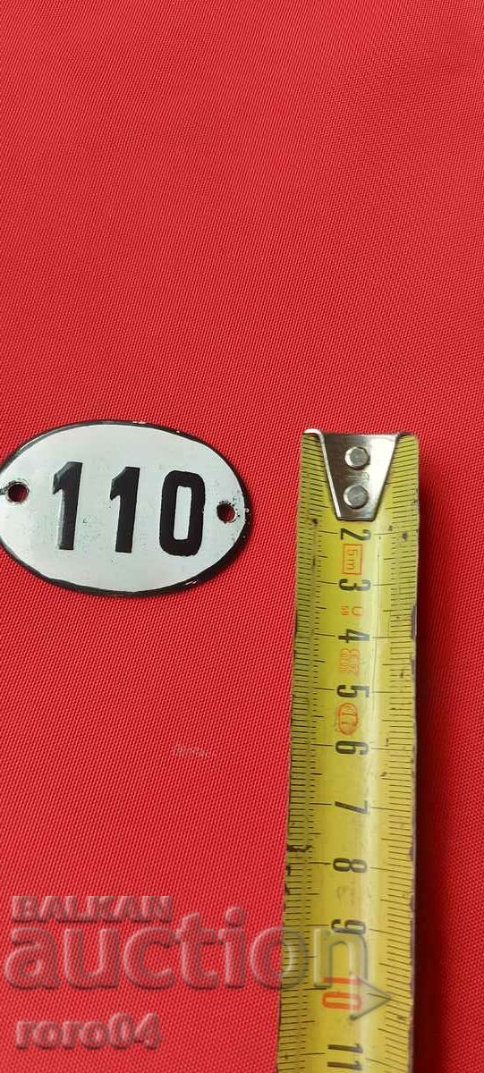 PLATE - PLATE - OLD ENAMEL - 5 PLATE - PLATE - OLD ENAMEL - 5