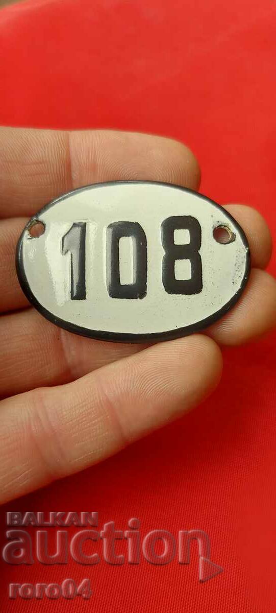 PLATE - PLATE - OLD ENAMEL - 6 PLATE - PLATE - OLD ENAMEL - 6