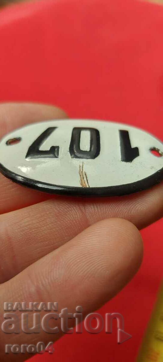 PLATE - PLATE - OLD ENAMEL - 6 PLATE - PLATE - OLD ENAMEL - 6