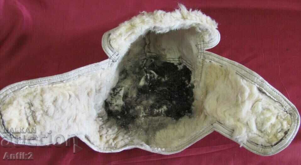 1944 Leather Hat Marked Rare Germany - 7 1944 Leather Hat Marked Rare Germany - 7