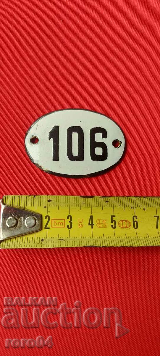 PLATE - PLATE - OLD ENAMEL - 5 PLATE - PLATE - OLD ENAMEL - 5