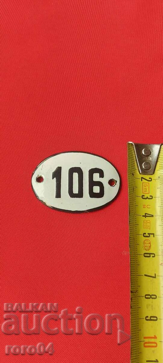 PLATE - PLATE - OLD ENAMEL - 6 PLATE - PLATE - OLD ENAMEL - 6