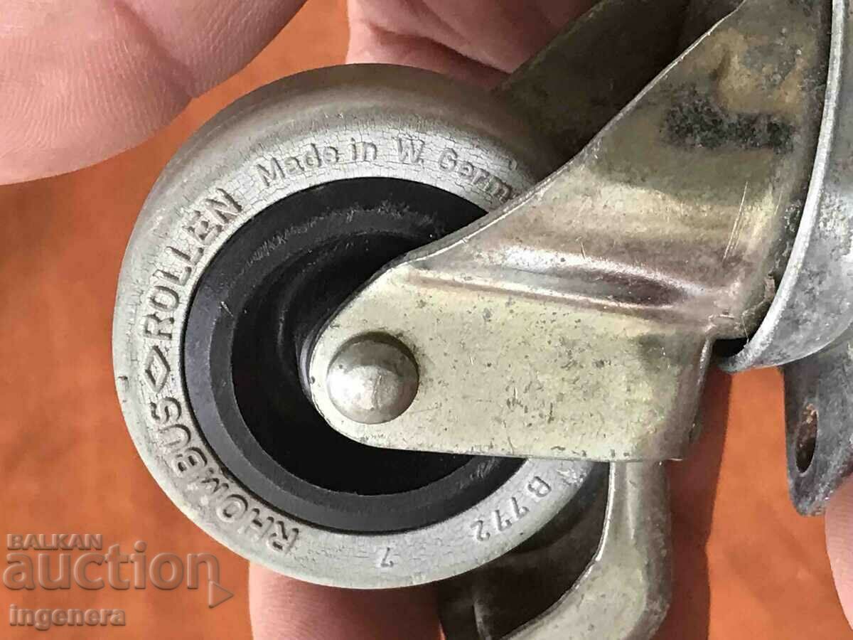 КОЛЕЛО КОЛЕЛА ЗА МЕБЕЛИ ШКАФ КОНСТРУКЦИЯ-2 БР.-ГЕРМАНИЯ с цена 16.00 лв. | € 8.18 КОЛЕЛО КОЛЕЛА ЗА МЕБЕЛИ ШКАФ КОНСТРУКЦИЯ-2 БР.-ГЕРМАНИЯ с цена 16.00 лв. | € 8.18