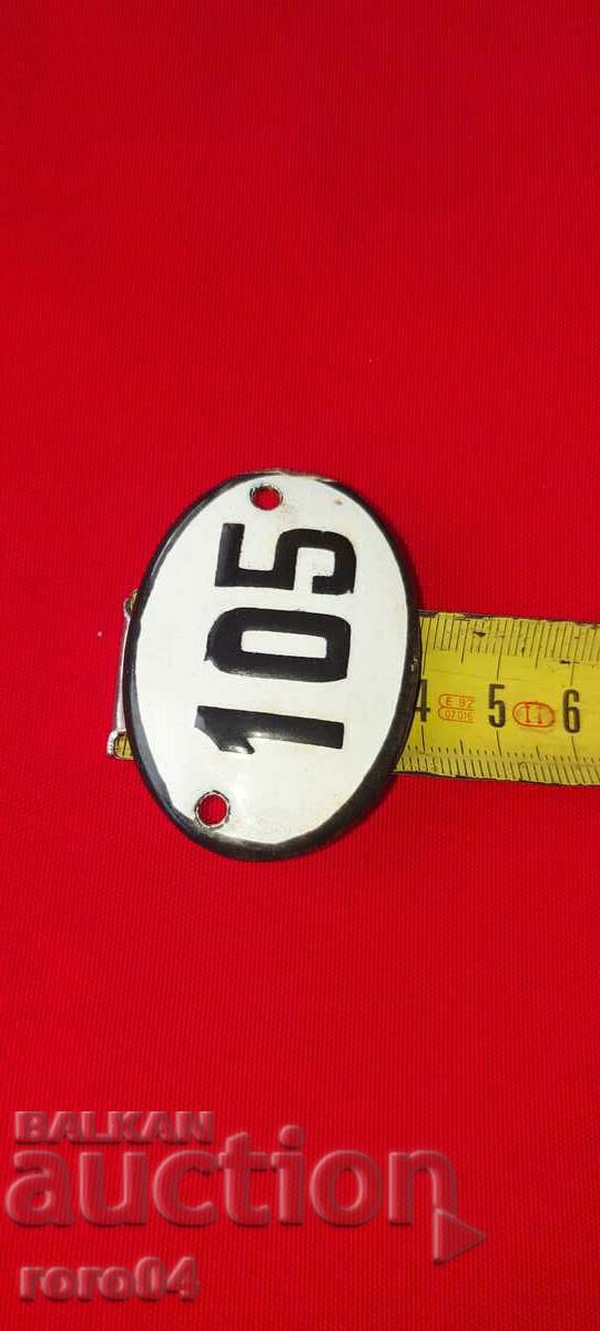 Delivery of PLATE - PLATE - OLD ENAMEL Delivery of PLATE - PLATE - OLD ENAMEL