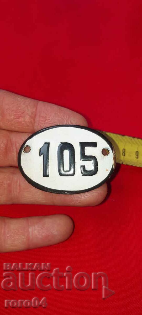 PLATE - PLATE - OLD ENAMEL - 5 PLATE - PLATE - OLD ENAMEL - 5