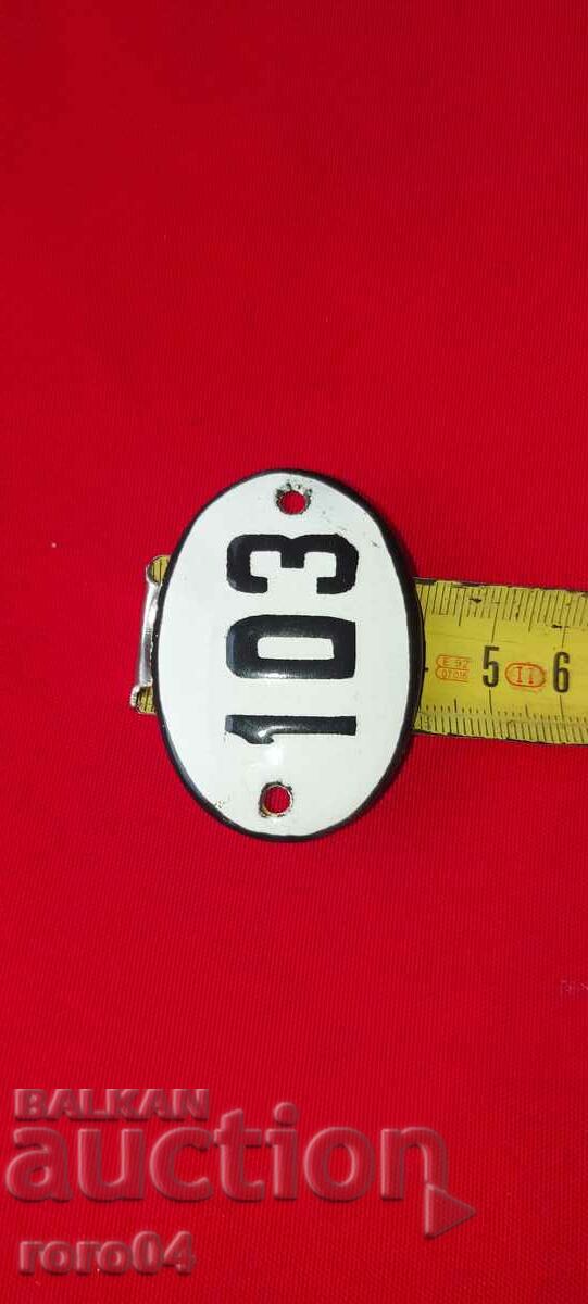 Delivery of PLATE - PLATE - OLD ENAMEL Delivery of PLATE - PLATE - OLD ENAMEL