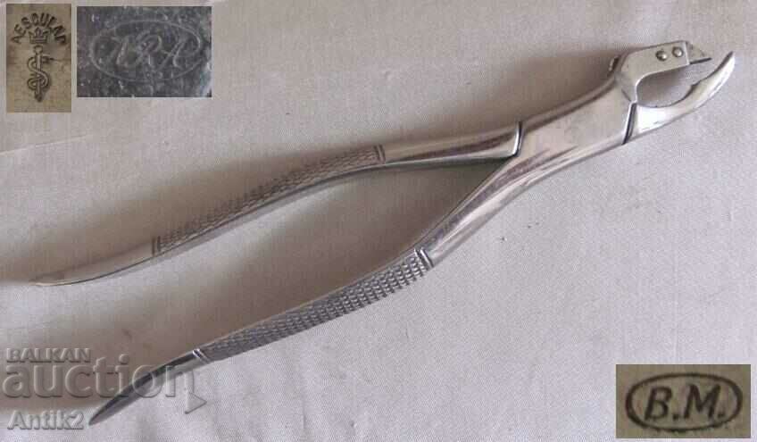 19 век Медицински Инструмент за Рязане на Кости рядък