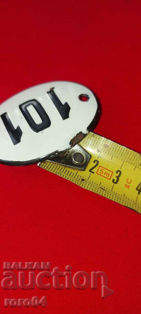 PLATE - PLATE - OLD ENAMEL - 5 PLATE - PLATE - OLD ENAMEL - 5