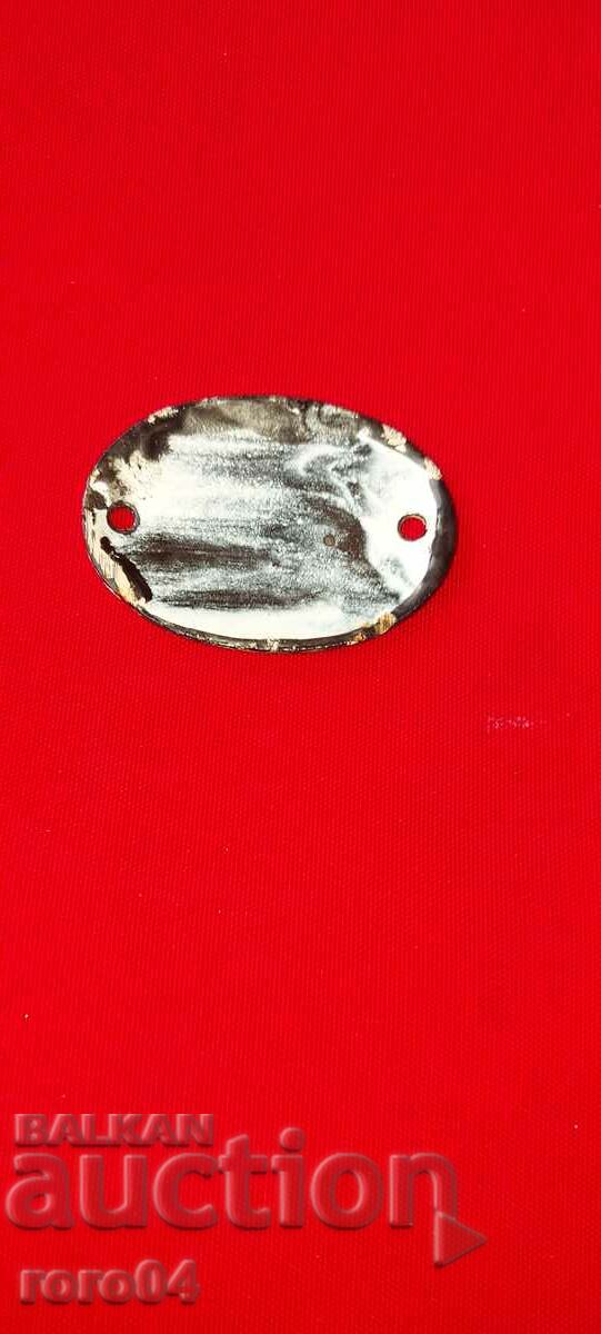 PLATE - PLATE - OLD ENAMEL - 6 PLATE - PLATE - OLD ENAMEL - 6