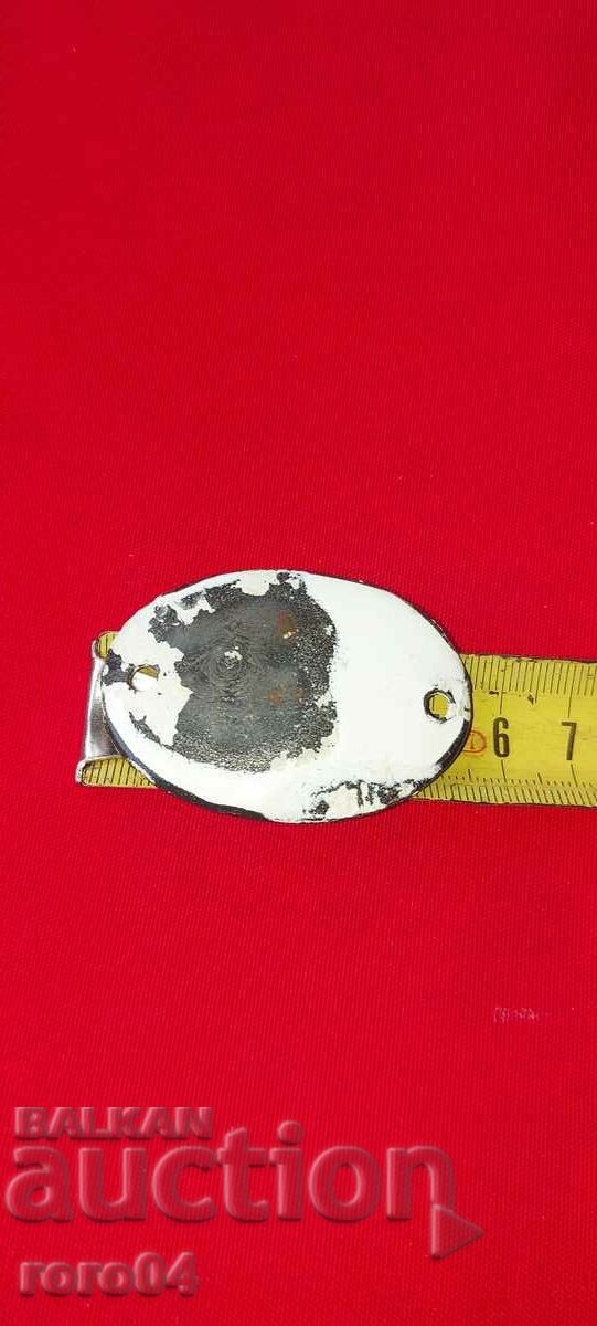 Delivery of PLATE - PLATE - OLD ENAMEL