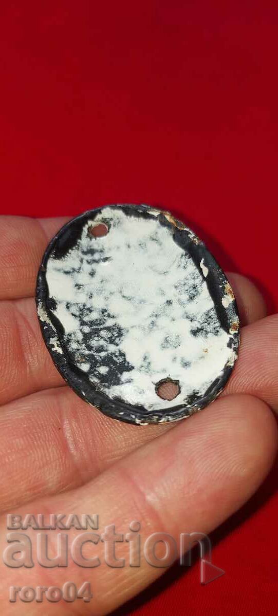 PLATE - PLATE - OLD ENAMEL - 7 PLATE - PLATE - OLD ENAMEL - 7