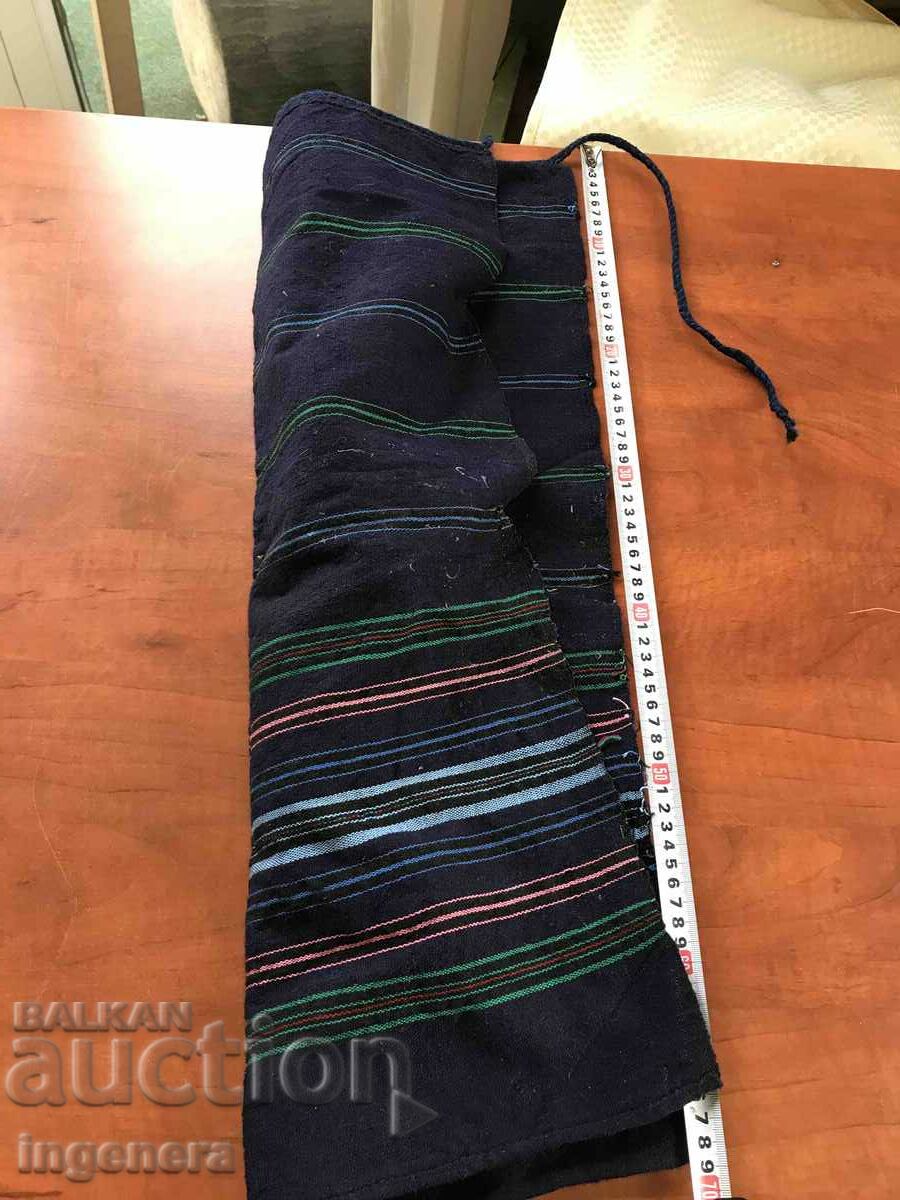 Auction ANTIQUE ETHNIC WOVEN WOOL APRON Auction ANTIQUE ETHNIC WOVEN WOOL APRON