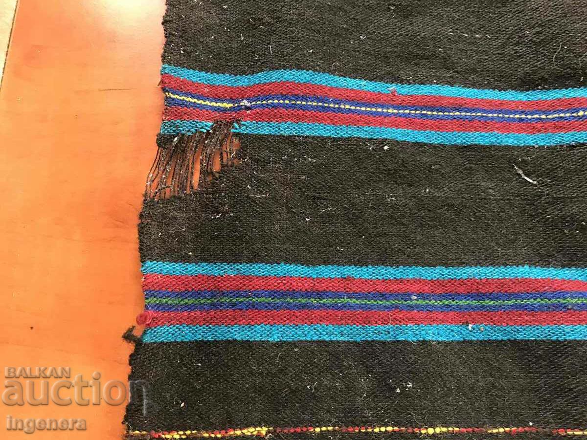 Auction ANTIQUE ETHNIC WOVEN WOOL APRON Auction ANTIQUE ETHNIC WOVEN WOOL APRON
