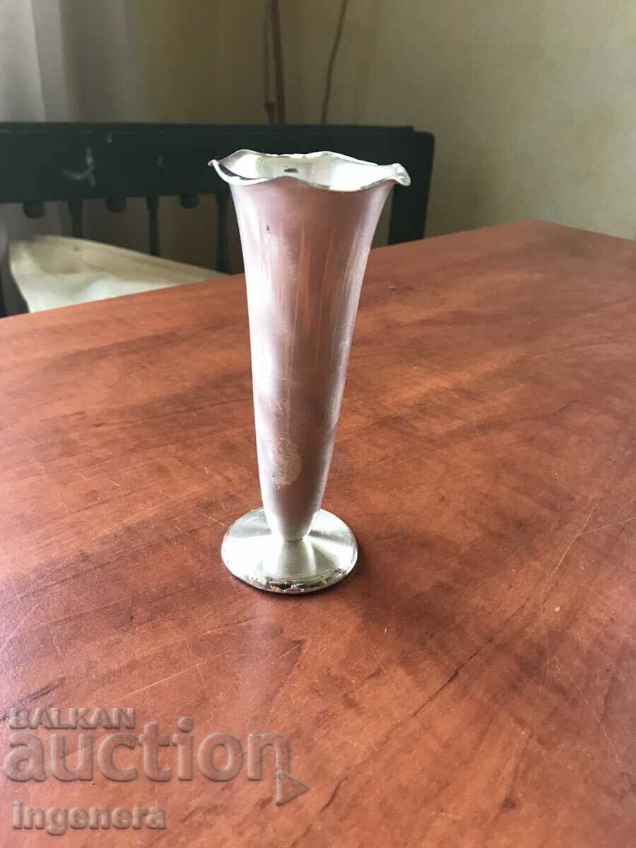 VASE VASE COLOR METAL SOLID AND HEAVY COVER