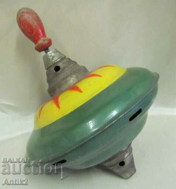 40s Children's Toy Metal Pumpal - 6