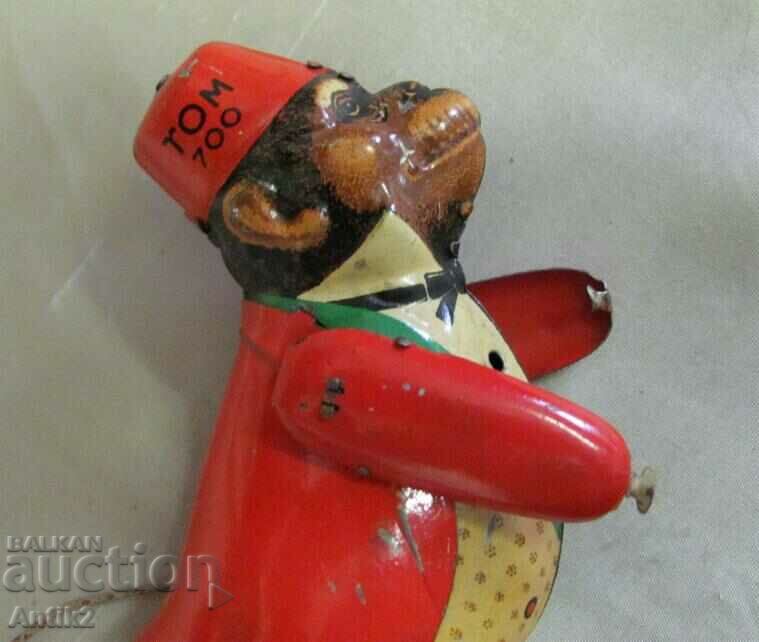 Auction  30's Mechanized Children's Toy - Monkey Germany