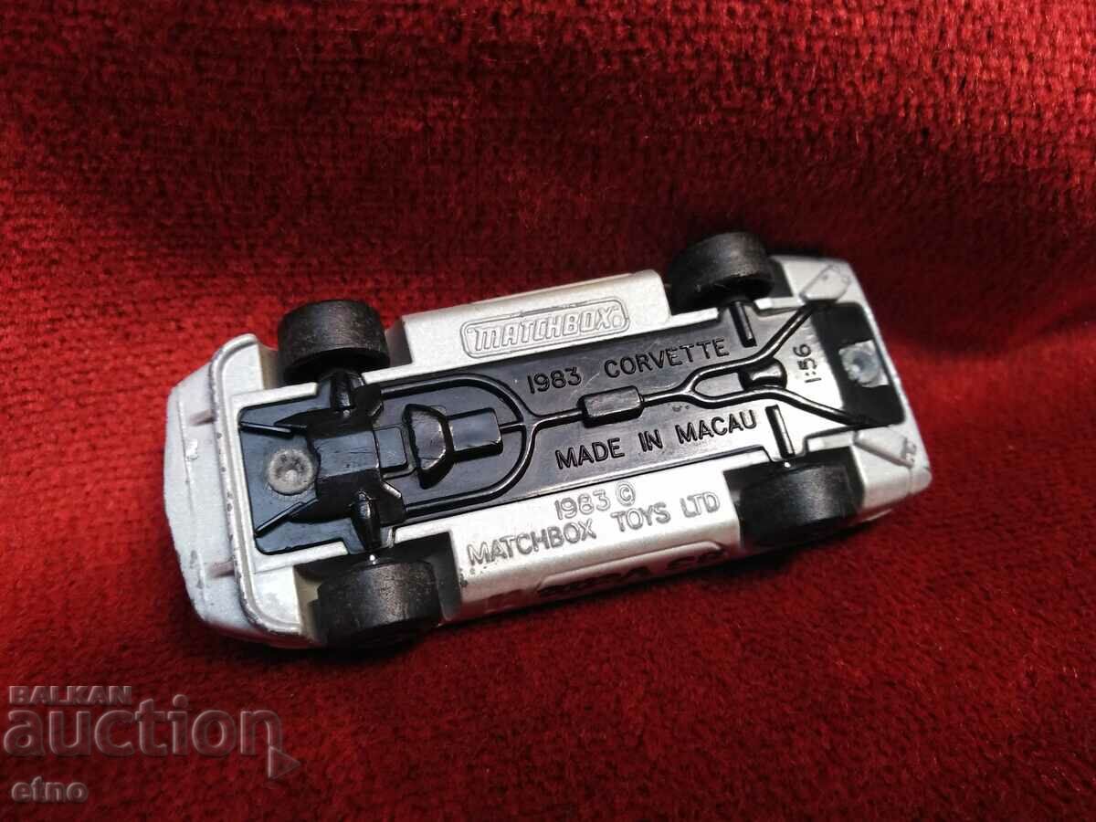 1983 CORVETTE, MATCHBOX- MACAU, toy, toys - 5 1983 CORVETTE, MATCHBOX- MACAU, toy, toys - 5