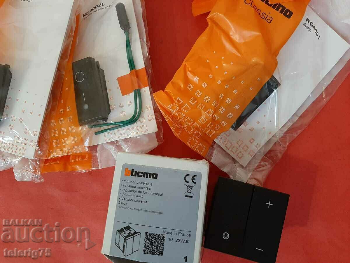 BTICINO Classia Keys/Contacts/TV/RG45-White/Black - 5 BTICINO Classia Keys/Contacts/TV/RG45-White/Black - 5