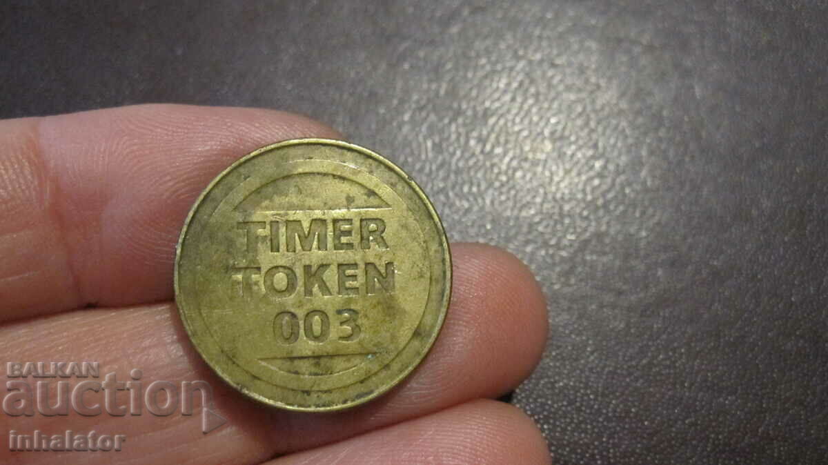 token British - TIMER TOKEN 003
