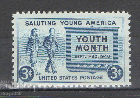 1948. USA. Congratulations on your youth.