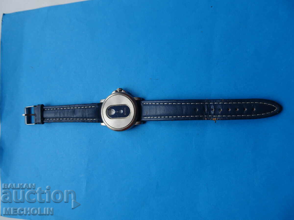 Auction SCENE QUARTZ CLOCK GERMAN WITH JAPANESE MOVEMENT Auction SCENE QUARTZ CLOCK GERMAN WITH JAPANESE MOVEMENT