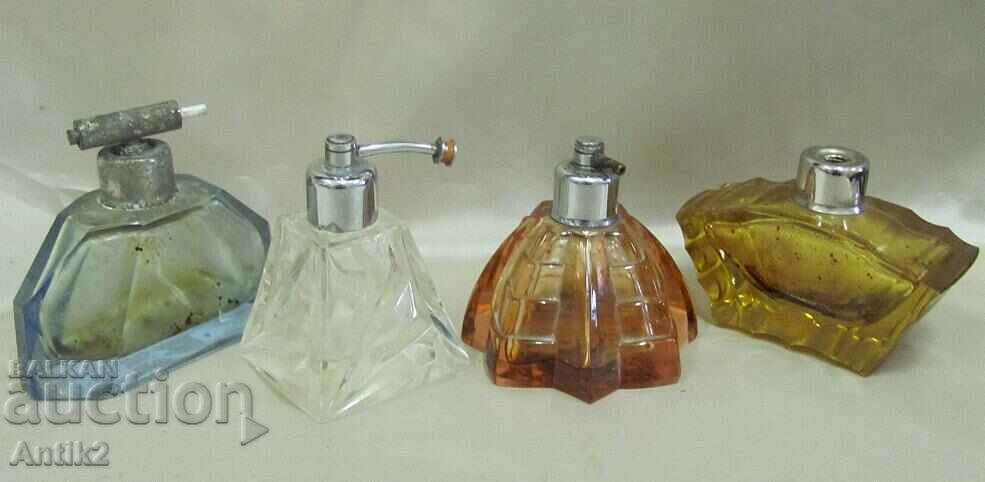 30s Art Deco Perfume Bottle - Bohemia
