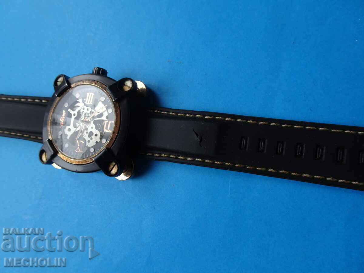 COLLECTOR'S WATCH SKELETON AUTOMATIC breitling with price 66.00 BGN | € 33.75 COLLECTOR'S WATCH SKELETON AUTOMATIC breitling with price 66.00 BGN | € 33.75