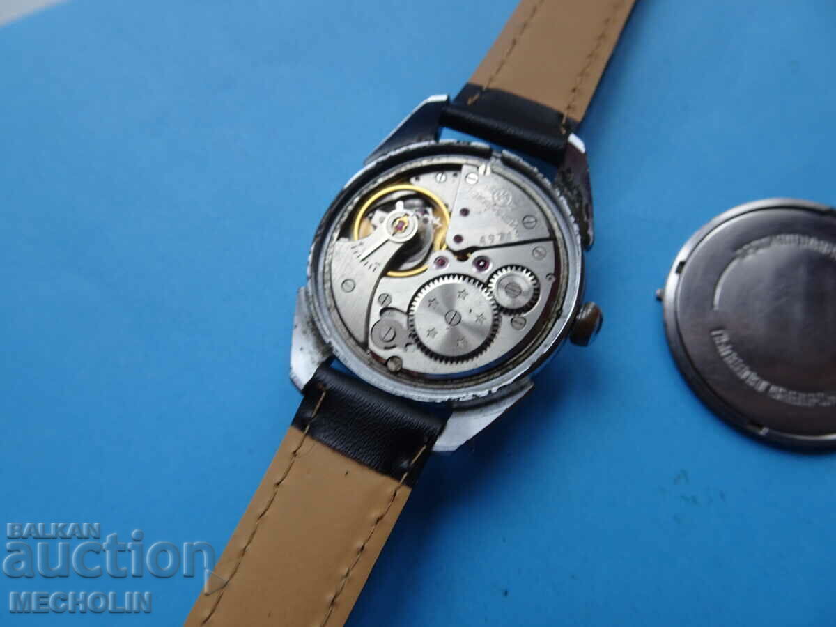 COLLECTIBLE RUSSIAN WATCH DIAMOND 18 STONE CHZZ - 7 COLLECTIBLE RUSSIAN WATCH DIAMOND 18 STONE CHZZ - 7