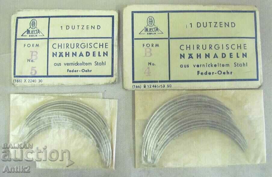 Delivery of 50 Sets of Surgical Needles INJECTA Germany Delivery of 50 Sets of Surgical Needles INJECTA Germany