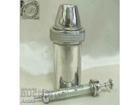 WWII Syringe in Metal Container 2cc