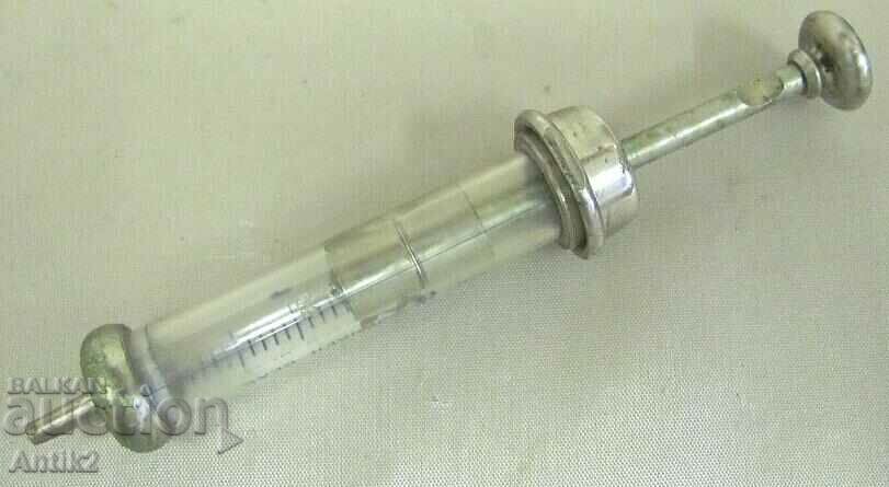 Delivery of WWII Syringe in Metal Container 2cc Delivery of WWII Syringe in Metal Container 2cc