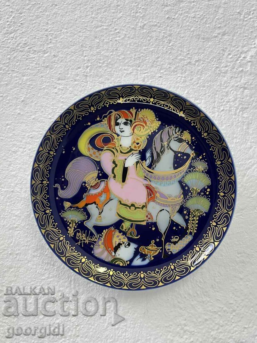 Roshenthal collectible porcelain plate. #5181