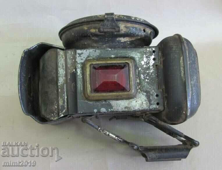 19th Century German Open Flame Motorcycle Headlight - 5 19th Century German Open Flame Motorcycle Headlight - 5