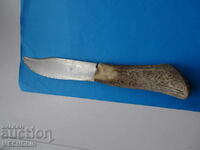 OLD BULGARIAN KNIFE HANDMADE DEER ANTON