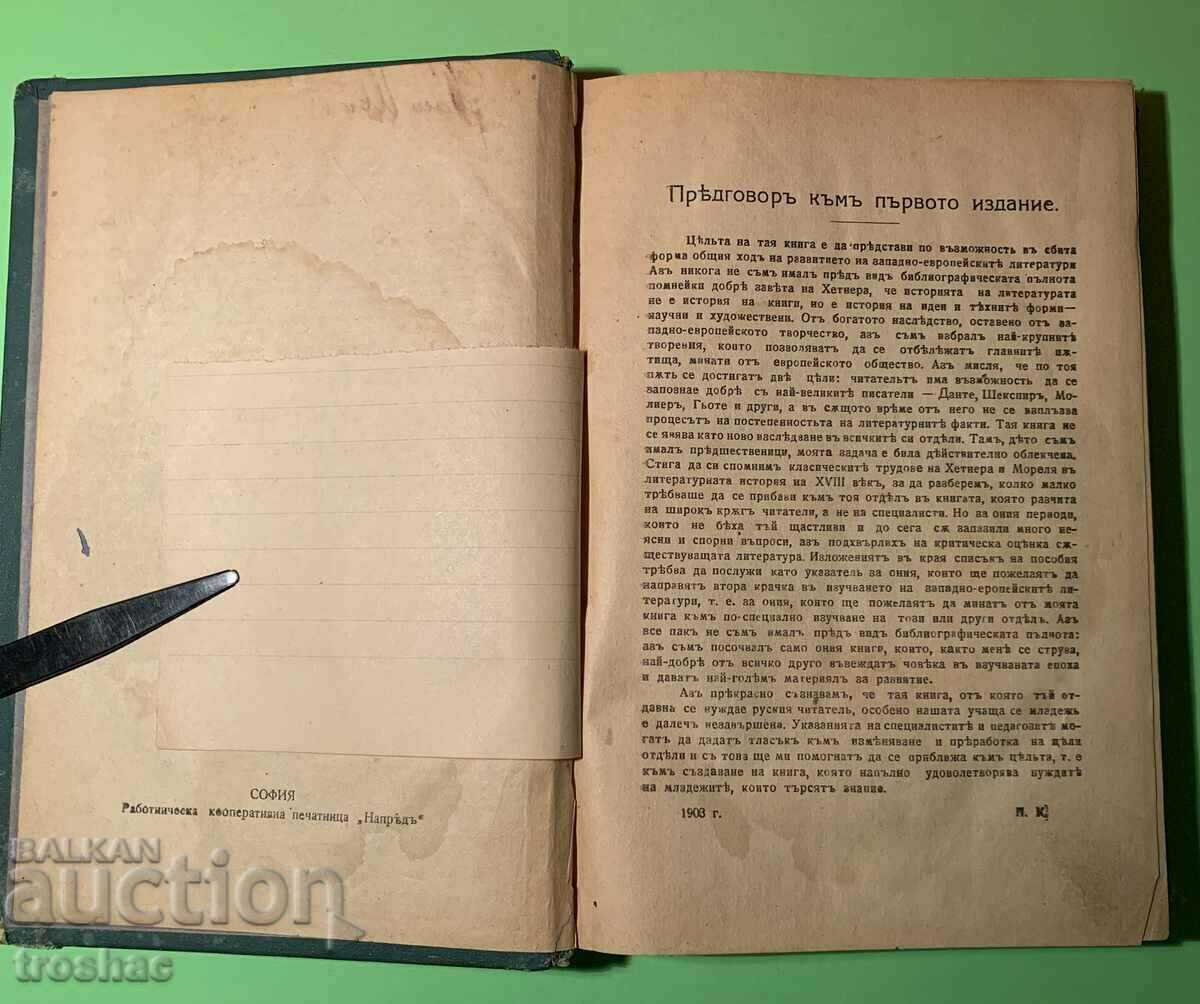 Παλιό βιβλίο Ο Μεσαίωνας Βιβλίο του Δάντη σε 6 ενότητες 1905
