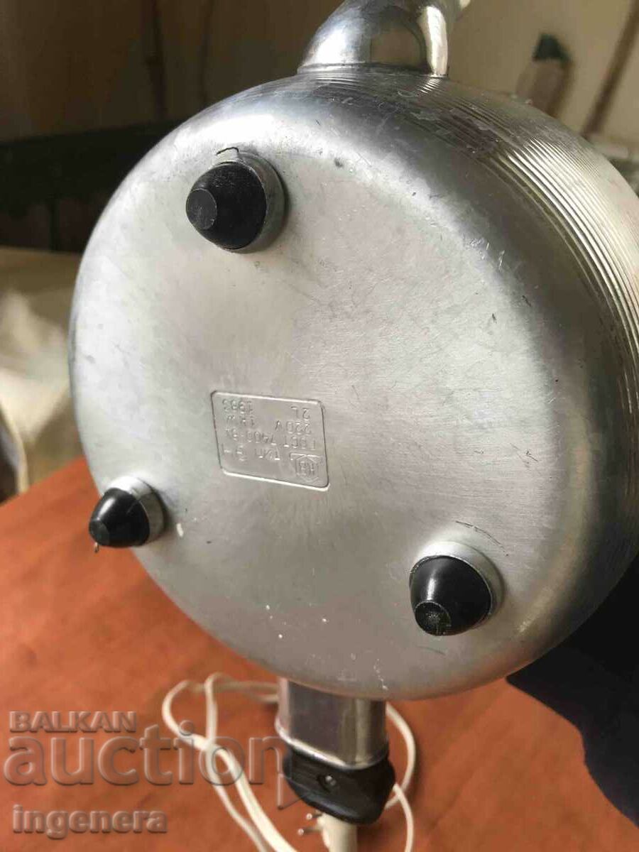 Auction METAL KETTLE 1983 NEW WITH USSR CORD Auction METAL KETTLE 1983 NEW WITH USSR CORD